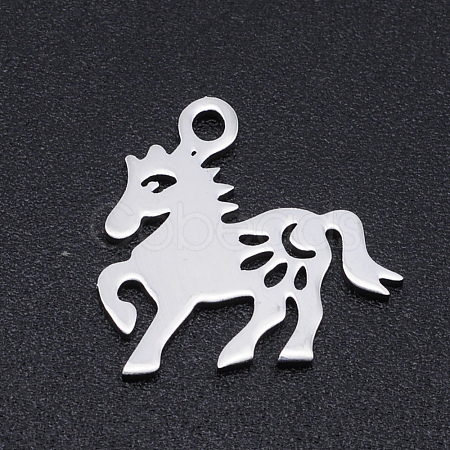 Non-Tarnish 201 Stainless Steel Charms STAS-N090-JN849-1-1