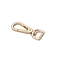 Alloy Swivel Clasps, Swivel Snap Hook, Light Gold, 56x20mm