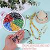 2 Bags Imitation Artificial Crystal Glass Beads GLAA-SZ0001-95A-02-3