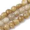 Natural Yellow Aventurine Beads Strands X-G-S299-88-1