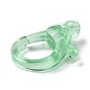 Transparent Plastic Lobster CLaw Clasps KY-H005-A05-4