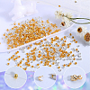 SOFPLATE 2000Pcs 2 Colors Brass Crimp Beads KK-SP0001-83-4