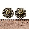 Tibetan Style Alloy Beads FIND-Q094-09AB-3
