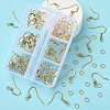 50Pcs 5 Style 304 Stainless Steel Earring Hooks STAS-YW0001-23-4