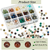  375Pcs 15 Styles Natural & Synthetic Gemstone Beads G-NB0003-87-2