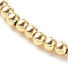 Brass Beaded Bracelets BJEW-JB06335-02-2