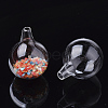 Handmade Blown Glass Globe Bottles X-BLOW-T001-01D-2