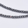 Non-Magnetic Synthetic Hematite Beads G-H1074-1-3