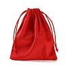 Velvet Jewelry Drawstring Storage Pouches ABAG-P013-02D-3