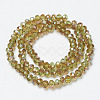 Electroplate Glass Beads Strands EGLA-A034-T2mm-J02-2
