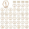 Wood Table Numbers Cards AJEW-WH0348-35-1