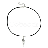 Alloy Bird Pendant Necklaces NJEW-JN04558-05-4