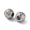 304 Stainless Steel Rhinestone European Beads STAS-A092-10T-P-2