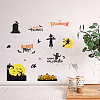 8 Sheets 8 Styles PVC Waterproof Wall Stickers DIY-WH0345-053-6