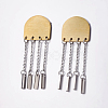 304 Stainless Steel Stud Earrings EJEW-J099-20-2