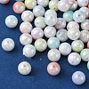 Two Tone Opaque Acrylic Beads SACR-YW0001-62B-1