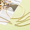 Brass Enamel Curb Chain Necklaces NJEW-JN03482-7