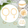 DELORIGIN DIY Charms Finger Ring Making Kit DIY-DR0001-24-3