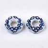 Handmade Porcelain Bead Frame Beads X-PORC-S498-59-2
