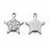 304 Stainless Steel Pendants X-STAS-P218-08-2