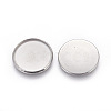 304 Stainless Steel Cabochon Settings STAS-E451-32P-1