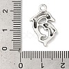 Alloy Dolphin Pendants TIBEP-R336-079AS-FF-3