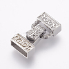 304 Stainless Steel Magnetic Clasps STAS-E144-108P-1