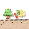Christmas Opaque Resin Decoden Cabochons RESI-S391-06-3