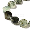 Natural Prehnite Beads Strands G-P534-A01-02-4