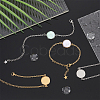 Unicraftale DIY Blank Dome Bracelet Making Kit DIY-UN0004-98-2