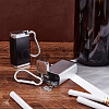 Unicraftale 2Pcs 2 Colors Aluminum Alloy Portable Ashtray with Lid AJEW-UN0001-29-4