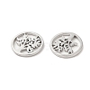304 Stainless Steel Tree of Life Charms STAS-H214-21P-2