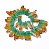 Natural Quartz Crystal Dyed Beads Strands G-I345-02A-2