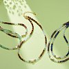 Natural Mixed Gemstone & Pearl & Opalite Beaded Necklace for Women NJEW-JN03977-2