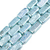 ABS Plastic Imitation Pearl Beads Strands KY-N015-06-A03-1