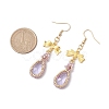 Alloy Glass Earrings EJEW-MZ00313-02-3