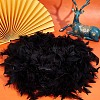 Turkey Feathers Fluff Boa for Dancing FIND-WH0126-125A-4