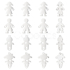 Unicraftale 16Pcs 4 Style 201 Stainless Steel Connector Charms STAS-UN0035-52-1