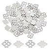 DICOSMETIC 80Pcs 2 Styles 201 Stainless Steel Connector Charms STAS-DC0014-61-1