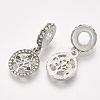 Alloy European Dangle Charms MPDL-S066-068-2