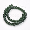 Round Transparent  Glass Beads Strands X-GR8mm18Y-3
