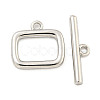 Brass Toggle Clasps KK-A223-19P-2