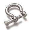 Adjustable 304 Stainless Steel Screw Pin Shackle STAS-L254-003P-2