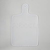 Rectangle Handle Dinner Plate Silicone Molds DIY-L021-54-4