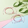 2Pcs Nylon Braided Bracelet Makings BJEW-JB07525-02-2