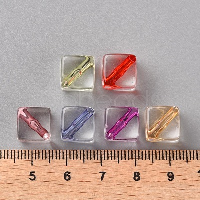 Transparent Acrylic Beads X-TACR-S154-25A-1