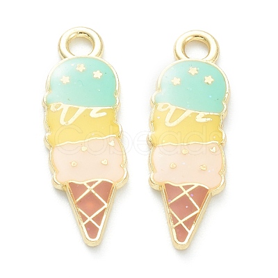 Alloy Enamel Pendants ENAM-I051-14LG-01-1