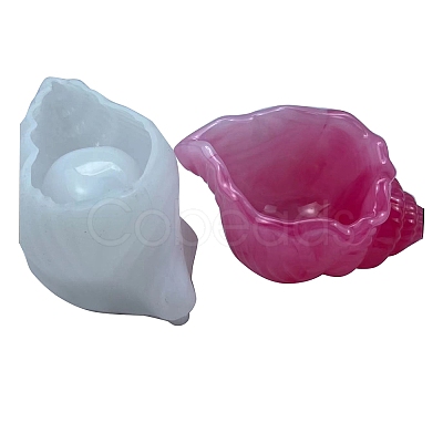 Conch Shaped DIY Storage Box Silicone Molds DIY-G109-02D-1