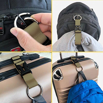 Gorgecraft 2Pcs Polyester Luggage Straps FIND-GF0003-30B-1