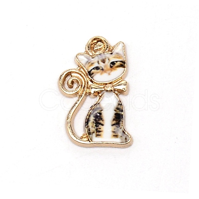 Alloy Enamel Pendants ENAM-CJC0006-02LG-1